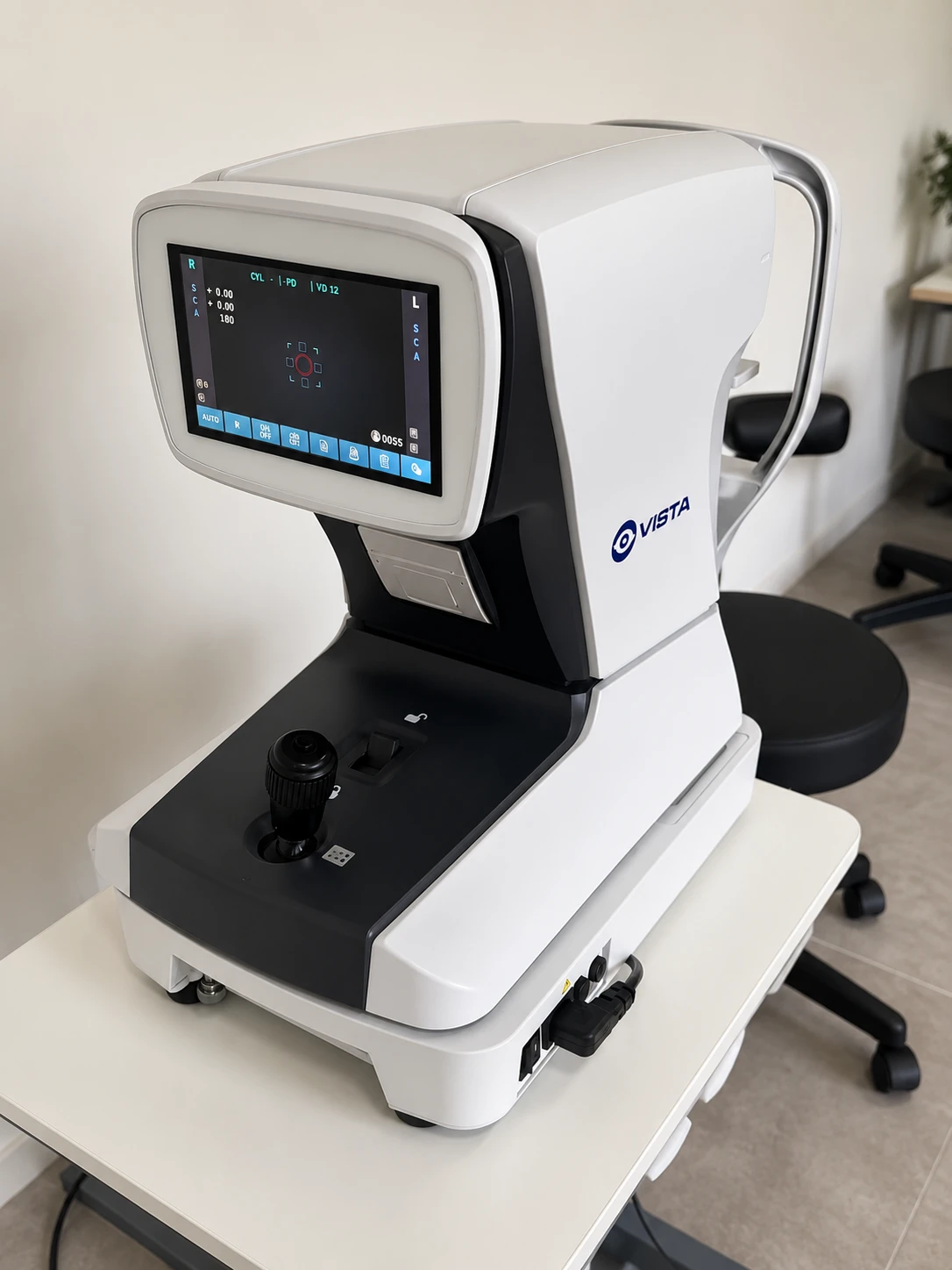 Ambiente de atendimento da optometria
