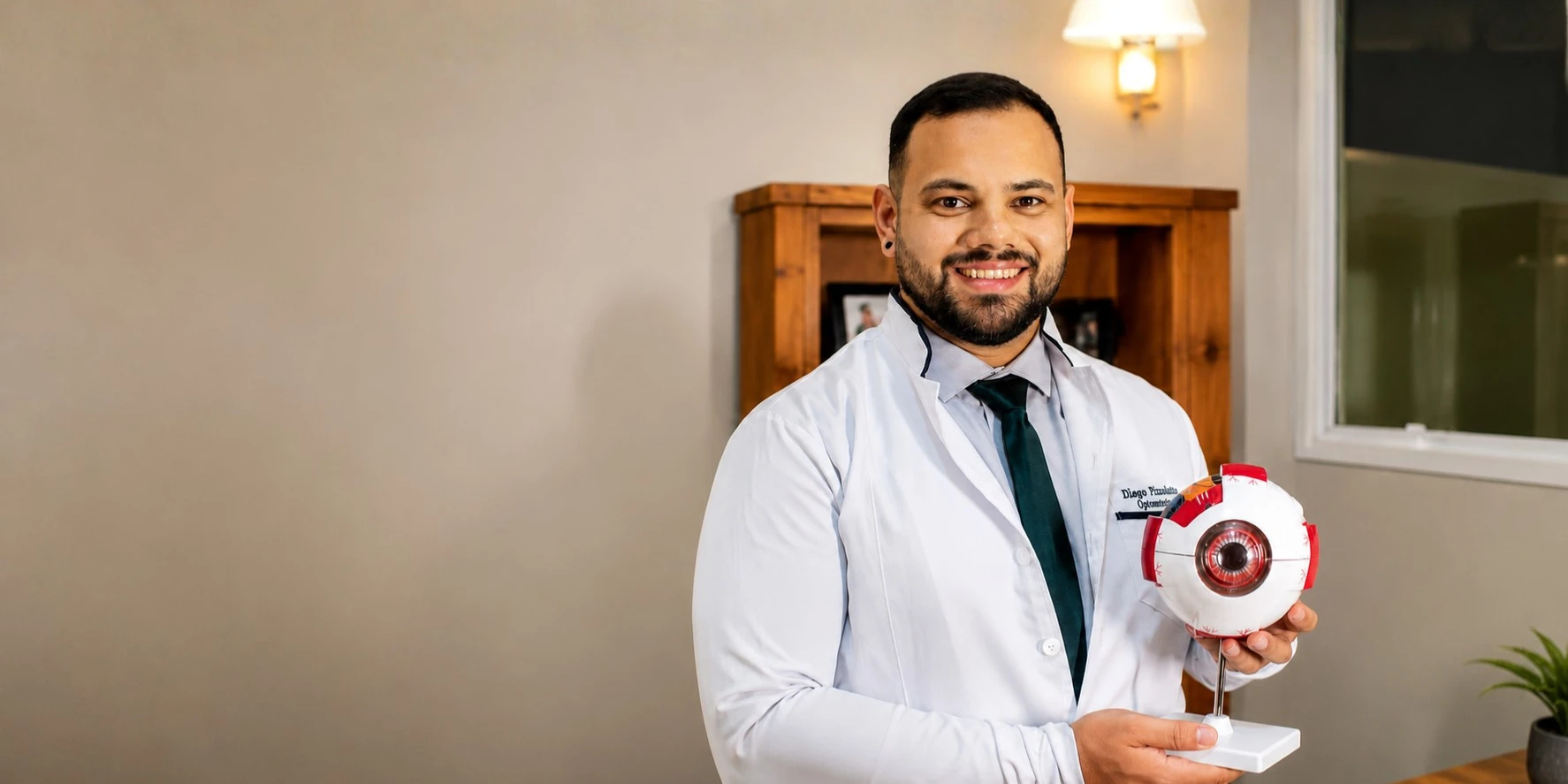 Consultório de optometria de Diego Pizzolotto em Sapucaia do Sul